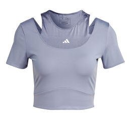 Vêtements De Tennis adidas HIIT AEROREADY Crop Training T-Shirt